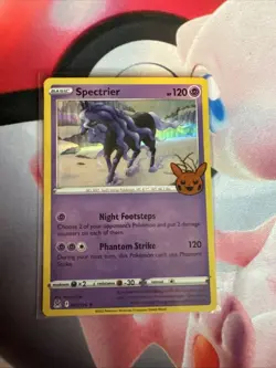 PokÃ©mon TCG Spectrier Trick or Trade Card 2022 Holo Holo Rare, Card 081/196 - Image 1