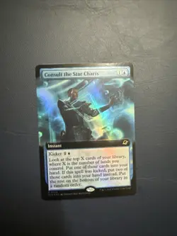 MTG EOE [325] - Consult The Star Charts - Extended Art Foil NM - Image 1