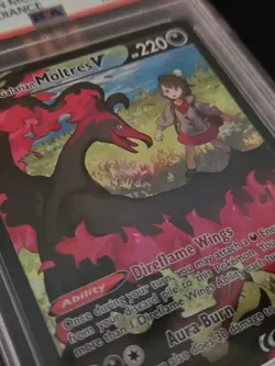 2022 Pokemon SWSH Astral Radiance #TG20 FA/Galarian Moltres V PSA 10 GEM MT - Image 2