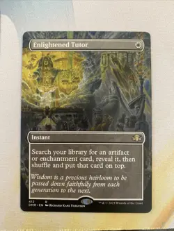 2023 MTG Magic the Gathering Dominaria Remastered DMR #412 Enlightened Tutor - Image 1