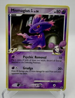 Pokemon Mismagius GL Reverse Holo Rare Platinum Rising Rivals 10/111 LP - Image 1