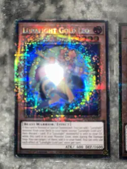3x playset YUGIOH LUNALIGHT GOLD LEO STARLIGHT RARE 1ST NM DUAD-EN005 EURO print - Image 2