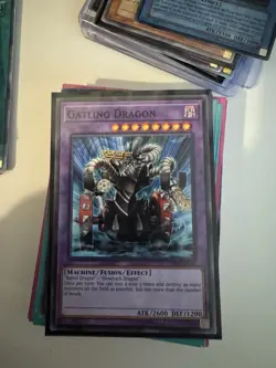*** GATLING DRAGON *** OP07-EN026 MINT/NM YUGIOH! - Image 1