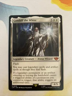 MTG Gandalf the White the Lord of the Rings Regular Mythic NM - Image 1