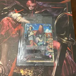 SEALED Shanks One Piece TCG OP09-001 July 2025 PSA Promo Card - Image 1