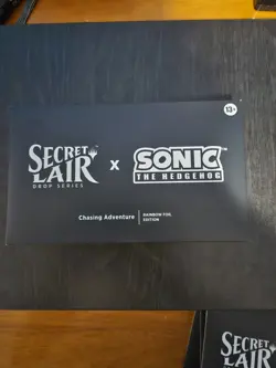 IN HAND Chasing Adventure RAINBOW FOIL  Secret Lair x Sonic - Sealed MTG  - Image 1