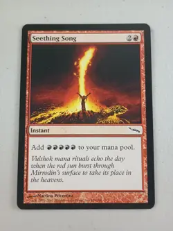 Magic The Gathering Seething Song 104 MTG NM - Image 1