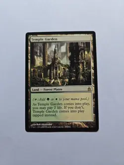MTG Temple Garden Ravnica: City of Guilds  Magic the Gathering - Image 1