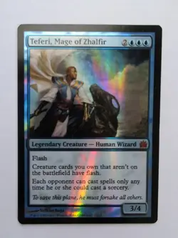 MTG Teferi, Mage of Zhalfir (V11) From The Vault: Legends Foil Mythic 13/15 - Image 1