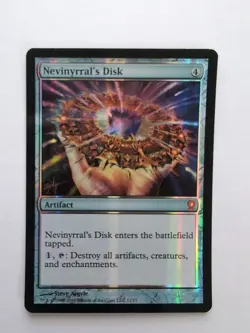 MTG Nevinyrral's Disk (V10) From the Vault: Relics Foil Mythic 11/15 - Image 1