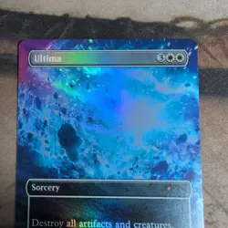 Excellent MTG Ultima, Ancient Foil Final Fantasy Promo Standard Showdown English - Image 3