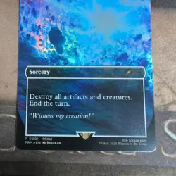 Excellent MTG Ultima, Ancient Foil Final Fantasy Promo Standard Showdown English - Image 4