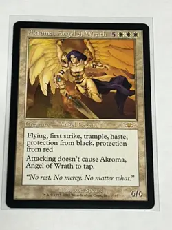 Akroma, Angel of Wrath - Legions - NM - MTG - Magic the Gathering - White - Image 1