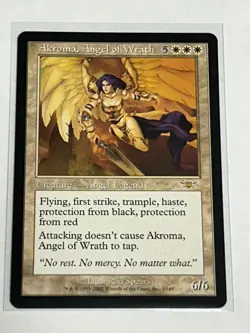 Akroma, Angel of Wrath - Legions - NM - MTG - Magic the Gathering - White - Image 2