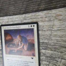 Magic The Gathering MTG Argivian Archaeologist Antiquities 1994 MP Good Ungraded - Image 5