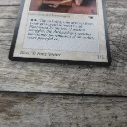 Magic The Gathering MTG Argivian Archaeologist Antiquities 1994 MP Good Ungraded - Image 7