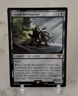 MTG Orcish Bowmasters Lord Of The Rings Set Of Two (Regular And Borderless) - Image 4
