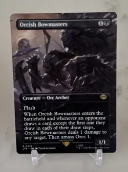 MTG Orcish Bowmasters Lord Of The Rings Set Of Two (Regular And Borderless) - Image 5