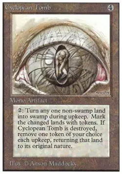 Cyclopean Tomb - Light Play MTG Unlimited - Image 1