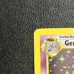 1999 Pokemon TCG Fossil Gengar Holo 5/62 Vintage PokÃ©mon Unlimited LP/NM - Image 2