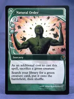 Natural Order - Future Sight - MTG - Mystery Booster 2 - Excellent NM - Image 1