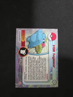 IVYSAUR - TOPPS CHROME - #02 - POKEMON CARD - Image 2