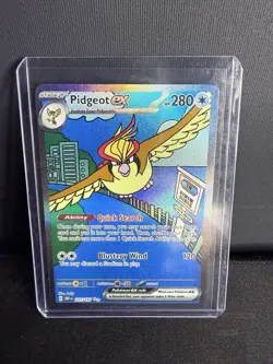 Pidgeot ex 225/197 Special Illustration Rare Obsidian Flames Pokemon Card LP/NM - Image 1