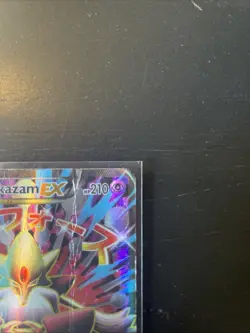PokÃ©mon TCG Mega-Alakazam-EX Fates Collide Holo Full Art Ultra Rare Card 118/124 - Image 3