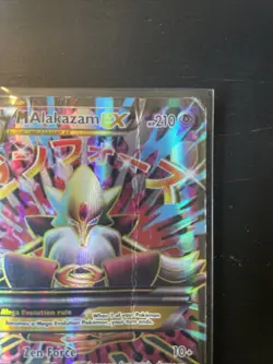 PokÃ©mon TCG Mega-Alakazam-EX Fates Collide Holo Full Art Ultra Rare Card 118/124 - Image 4