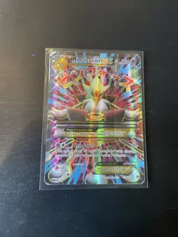 PokÃ©mon TCG Mega-Alakazam-EX Fates Collide Holo Full Art Ultra Rare Card 118/124 - Image 8