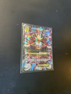 PokÃ©mon TCG Mega-Alakazam-EX Fates Collide Holo Full Art Ultra Rare Card 118/124 - Image 9