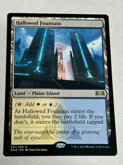 MTG Hallowed Fountain - Ravnica Allegiance NM/Reg English - Image 2