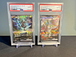 PSA 10 Reshiram Zekrom ex SAR Sequential Set Pokemon Card Japanese 2025 SEQ - Image 2