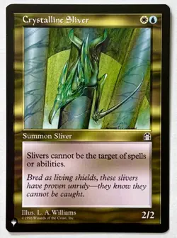 MTG Stronghold (STH 127) Crystalline Sliver - NM - Common - The List - Image 1
