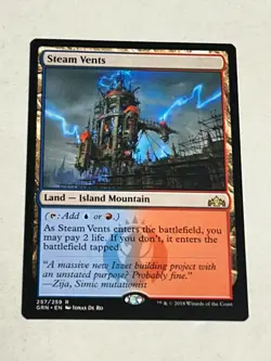 Steam Vents - NM - Guilds of Ravnica - Regular - MTG NM Magic The Gathering - Image 2
