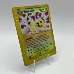 2002 Pokemon AMPHAROS #2/165 Expedition - Reverse Holo English NM/LP  - Image 3