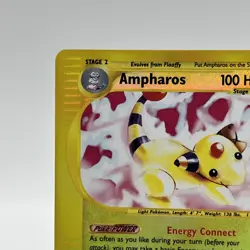 2002 Pokemon AMPHAROS #2/165 Expedition - Reverse Holo English NM/LP  - Image 4