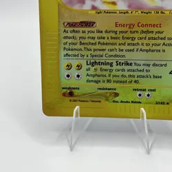 2002 Pokemon AMPHAROS #2/165 Expedition - Reverse Holo English NM/LP  - Image 7