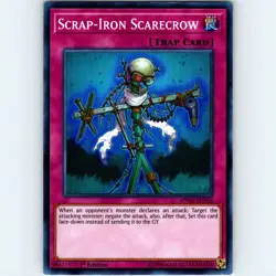 Yugioh Scrap-Iron Scarecrow SPWA-EN058 1st Edition Super Rare Holo - VLP-NM ðŸ’Ž - Image 1