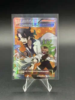 Professor Sycamore (Full Art) Pokemon TCG Ultra Rare Steam Siege 114/114 - Image 1