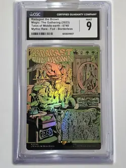 MTG CGC 9 UB: The Lord Of The Rings Radagast the Brown (Borderless Foil) M 740 - Image 1