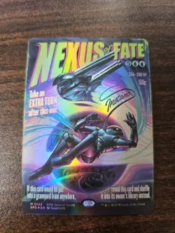 Nexus of Fate Borderless FOIL MTG EoE Special Guest Nm/M - Image 1