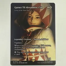 Garnet Til Alexandros 17th (Showcase) Regular MTG Final Fantasy FCA 0024 - Image 1
