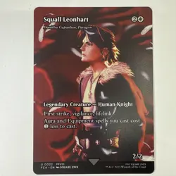 Squall Leonhart - Danitha Capashen Paragon (Showcase) Final Fantasy MTG FCA 0022 - Image 1