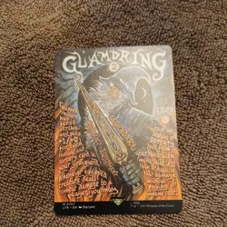 Glamdring (Borderless Poster) Universes Beyond: the Lord of the Rings MTG Magic - Image 1