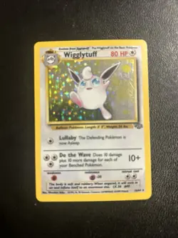 PokÃ©mon TCG Wigglytuff Holo Unlimited Rare Card 16/64 Jungle Base Set - Image 1