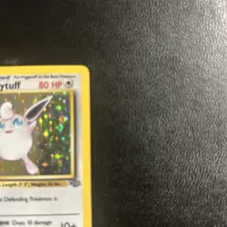 PokÃ©mon TCG Wigglytuff Holo Unlimited Rare Card 16/64 Jungle Base Set - Image 3
