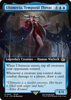 Ultimecia, Temporal Threat (Extended Art) FOIL Final Fantasy NM CARD ABUGames - Image 1