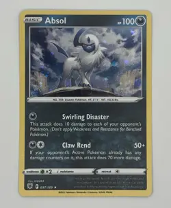 Absol 097/189 Cosmos Holo - Pokemon Astral Radiance Promo NM Rare card - Image 1