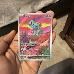 2025 Elgyem IR 120/086 SV: Black Bolt English PACK FRESH NM Pokemon TCG - Image 1